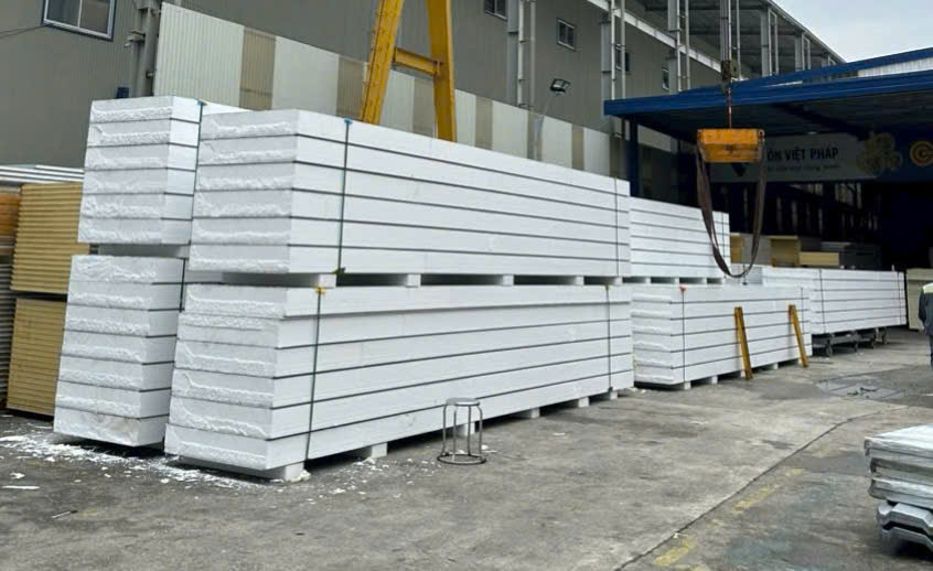 Panel EPS cách nhiệt kho lạnh – Tối ưu cho công trình hiện đại