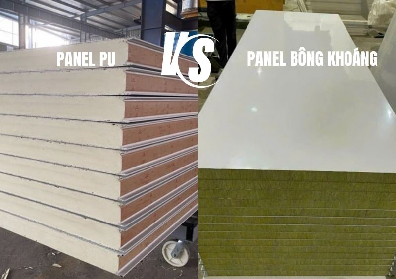 So sánh panel PU và panel bông khoáng​: Vật liệu nào phù hợp cho công trình
